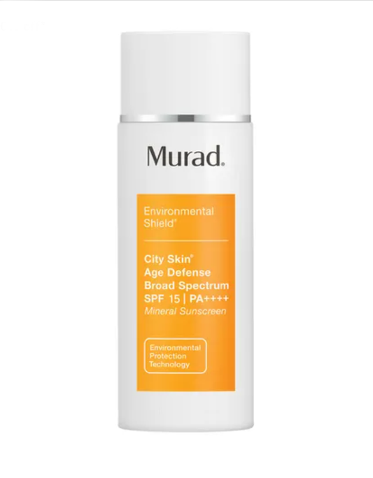 MURAD City Skin Age Defense Broad Spectrum SPF 15 | PA+++ Mineral Sunscreen 50ml